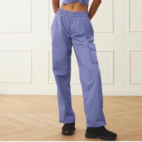 ALO Yoga Pants - Alo Yoga | International Wide Leg City Pant | Infinity Blue